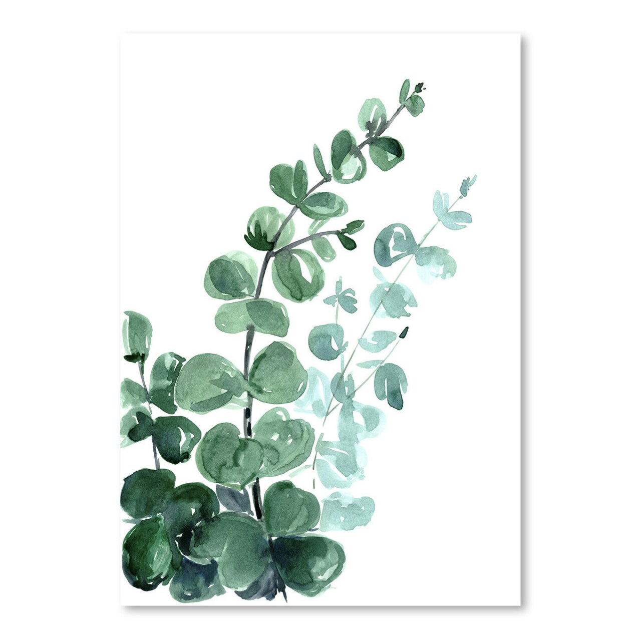 Eucalyptus Bouquet by Blursbyai  Poster Art Print - Americanflat